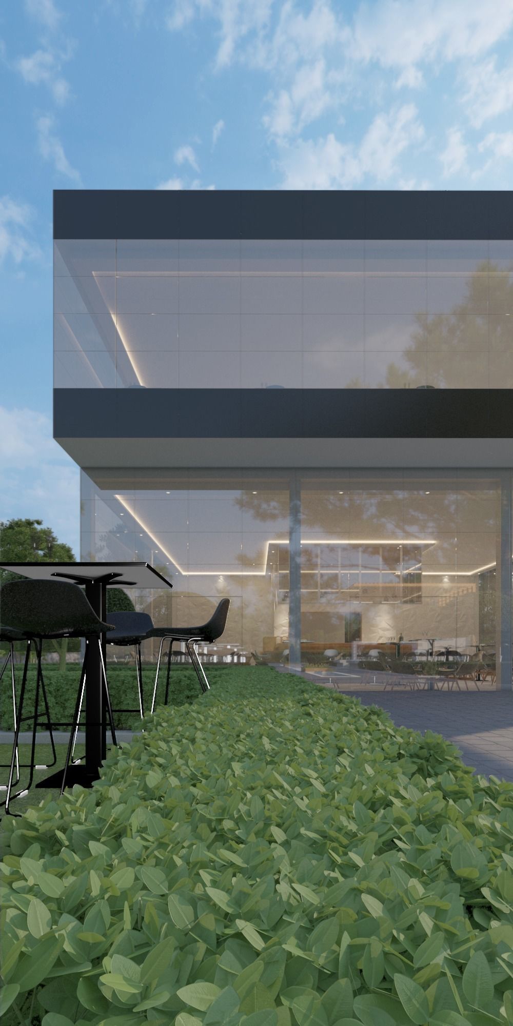 coffee shop 3D model_3