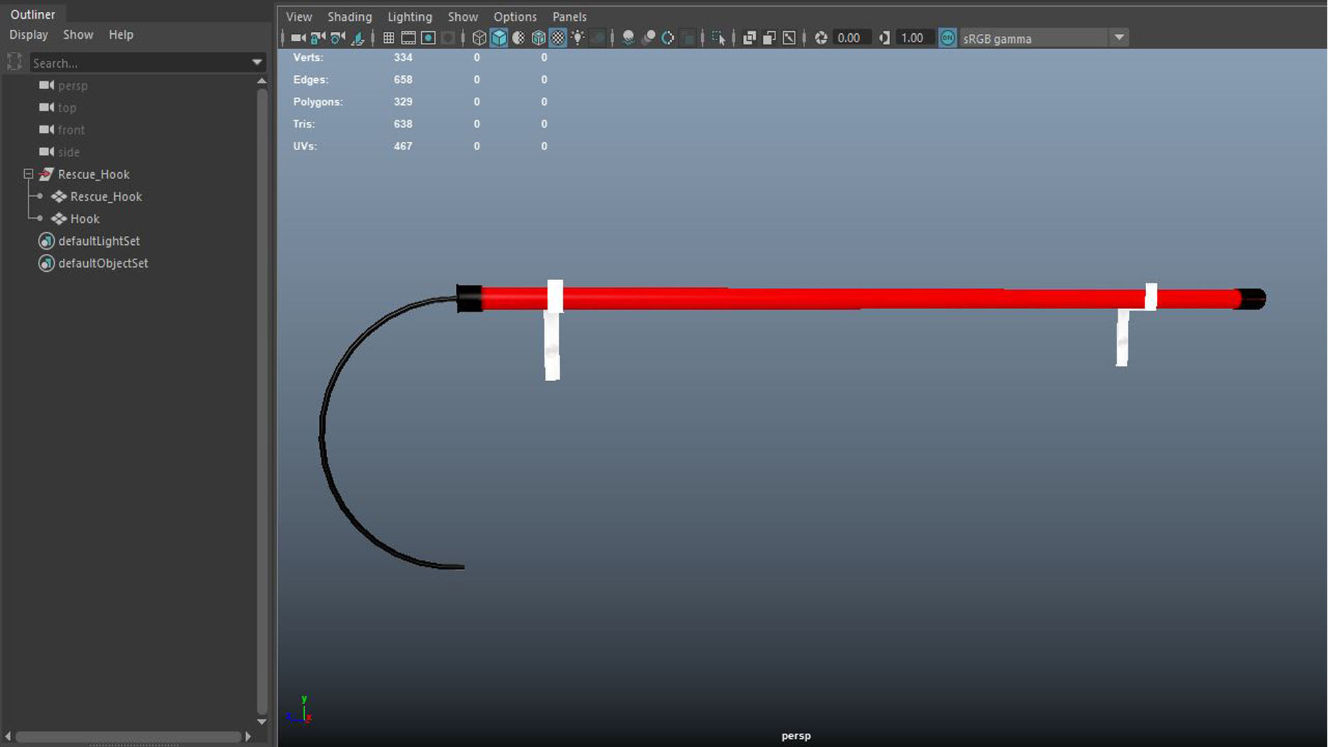 Rescue Hook 3D model_12