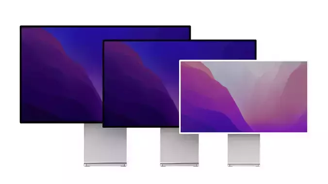 Pro Display XDR - 3D model 3D model