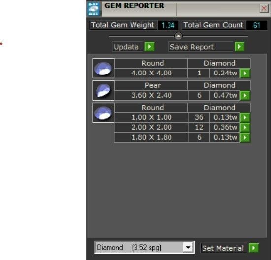 Diamond Ring  3D print model_7