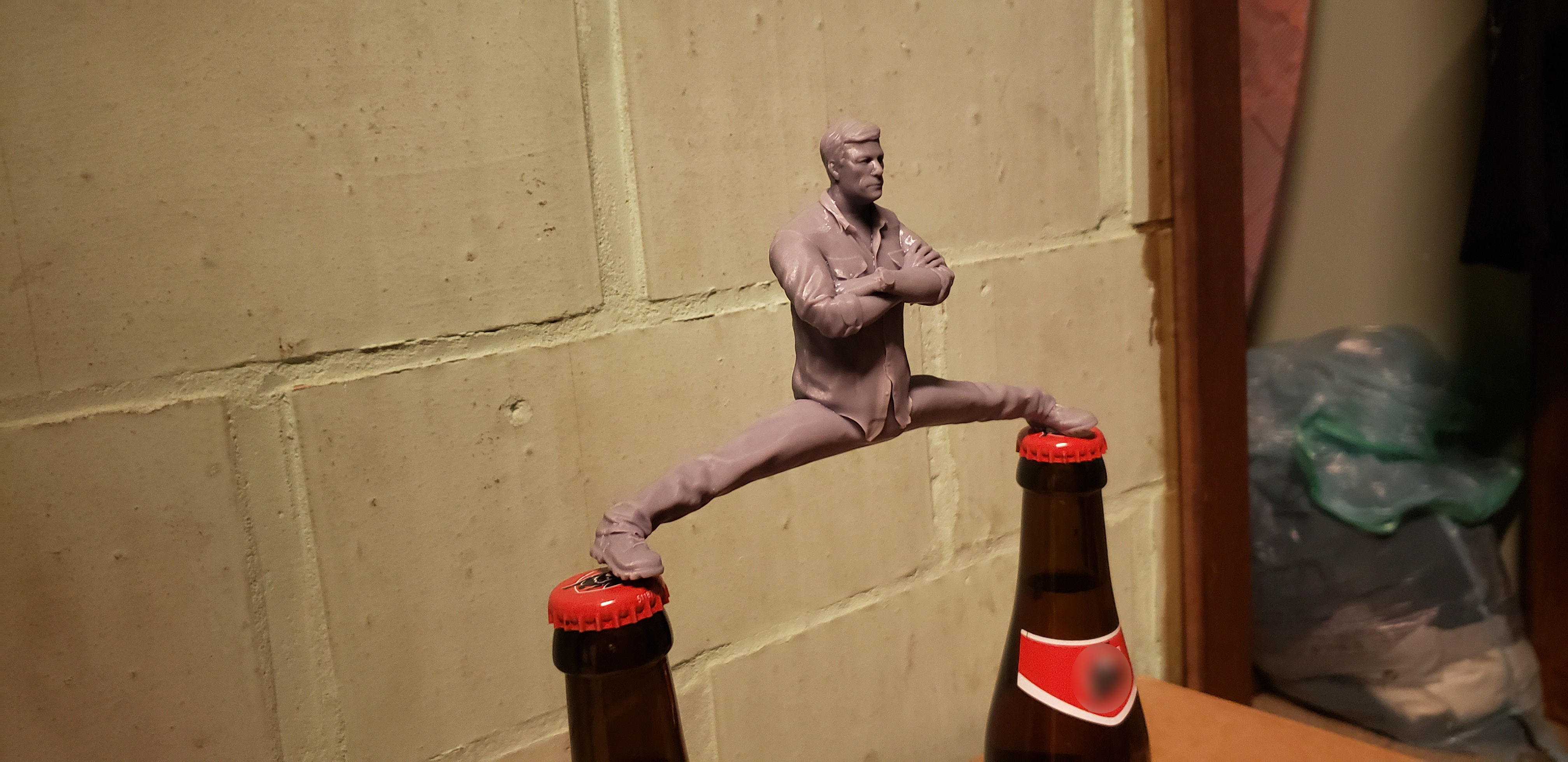JCVD Statue 3D model_8