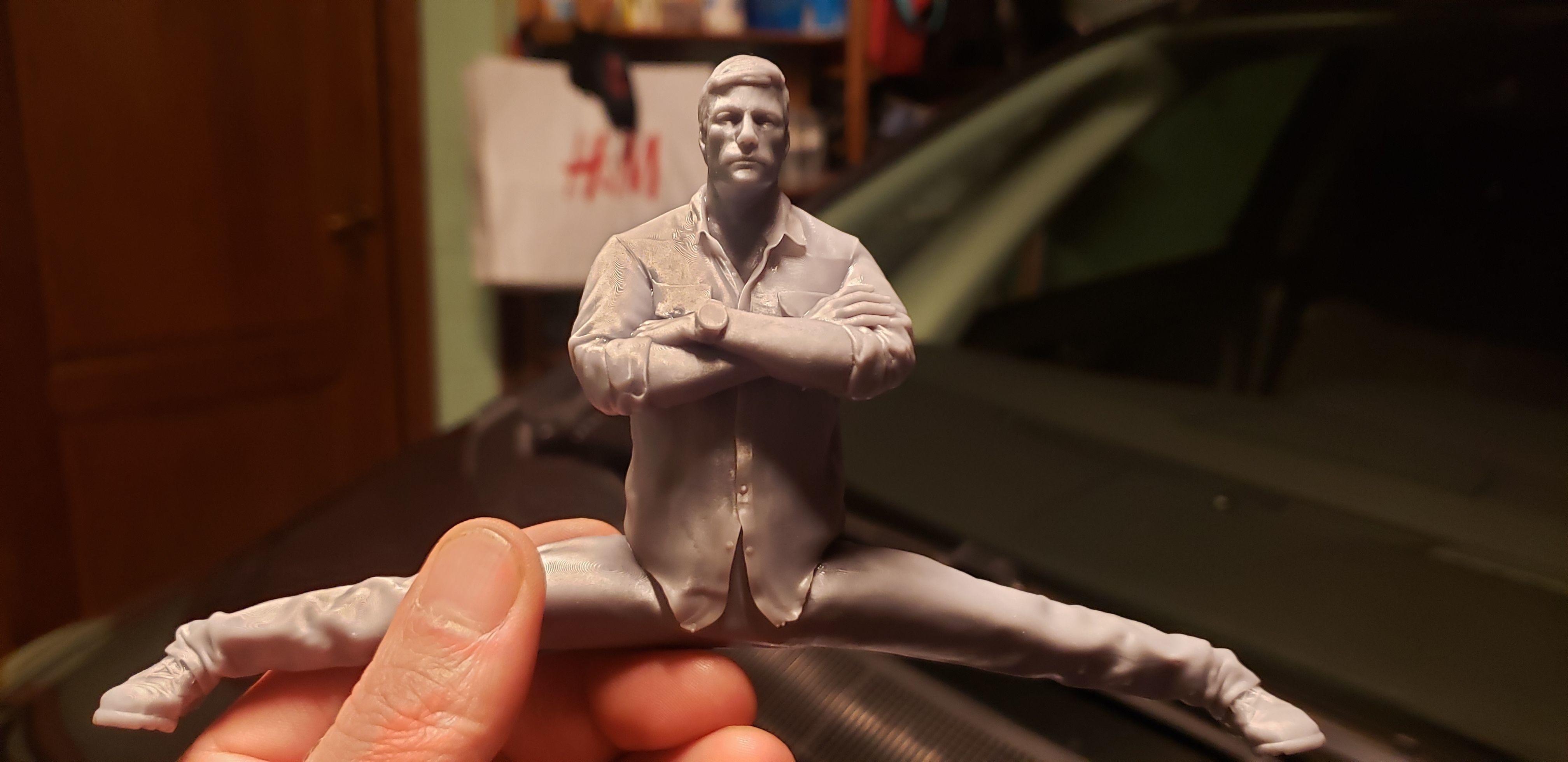 JCVD Statue 3D model_12