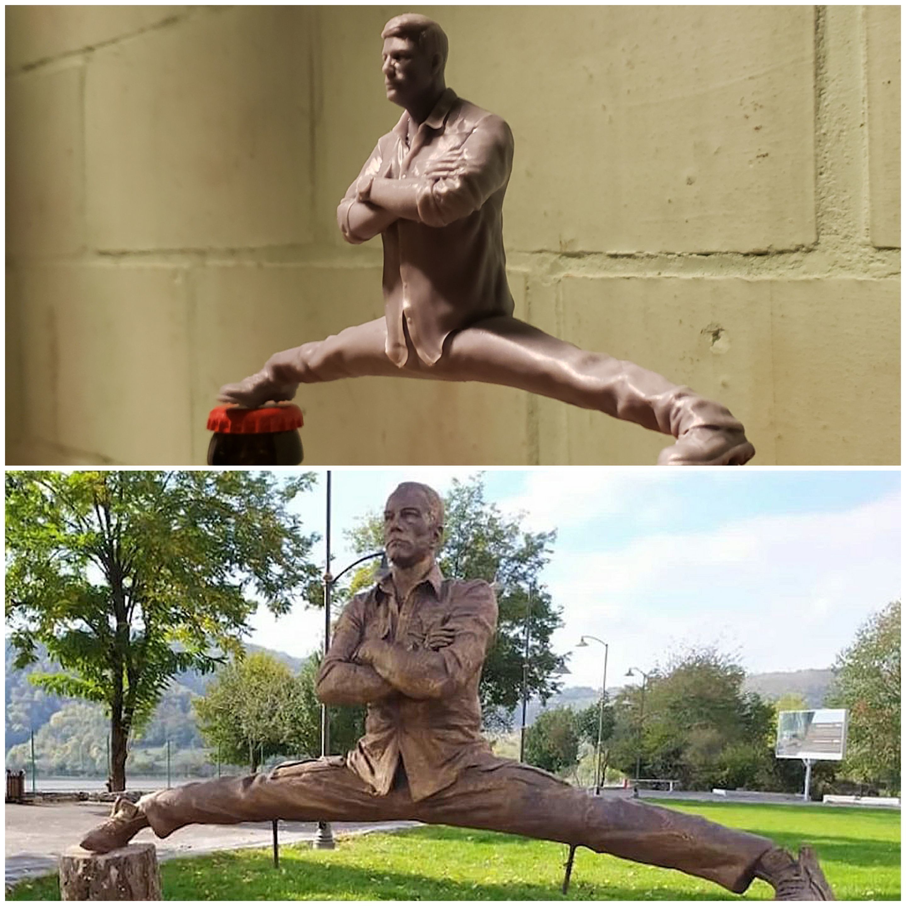 JCVD Statue 3D model_4