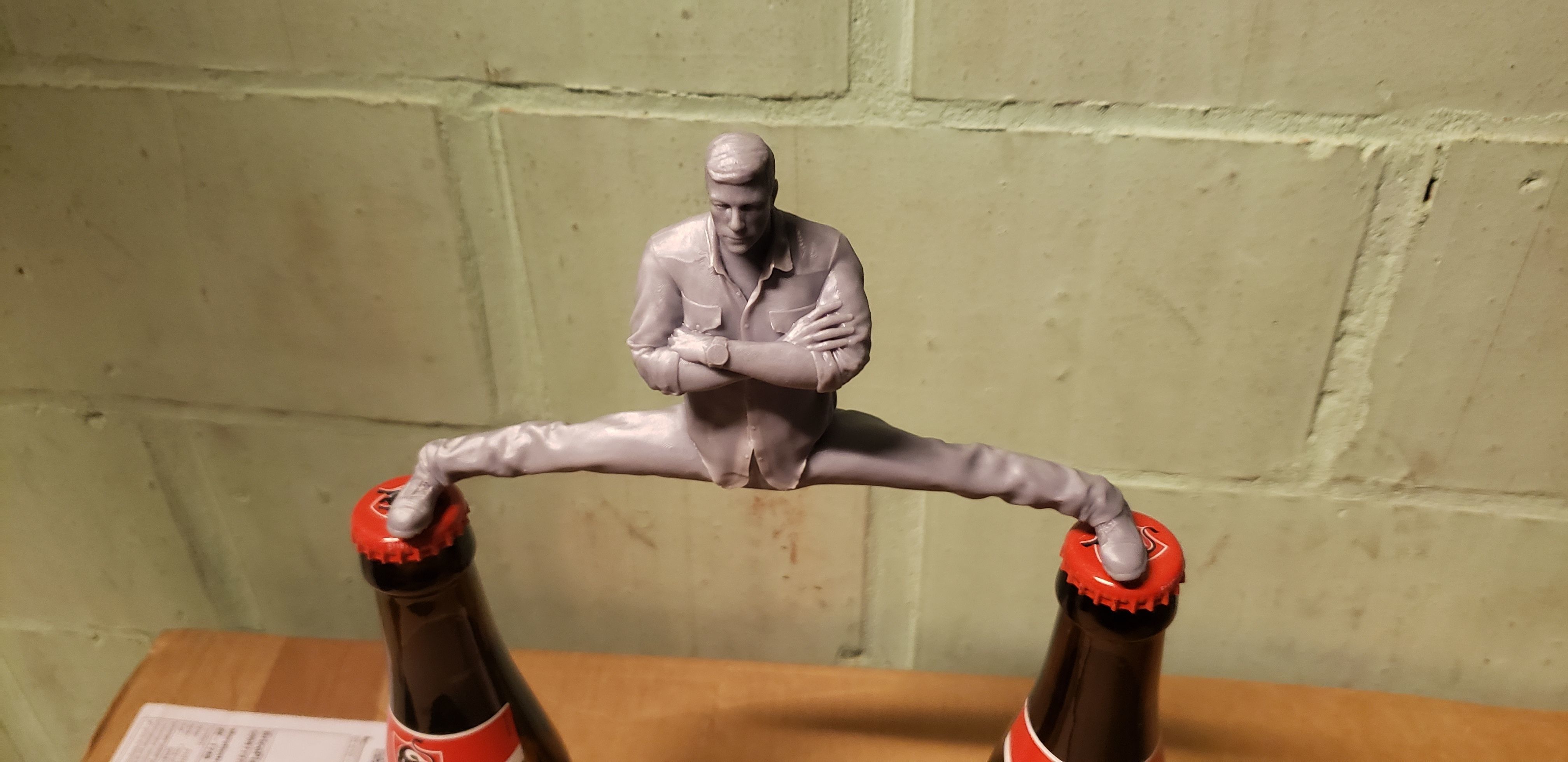 JCVD Statue 3D model_10