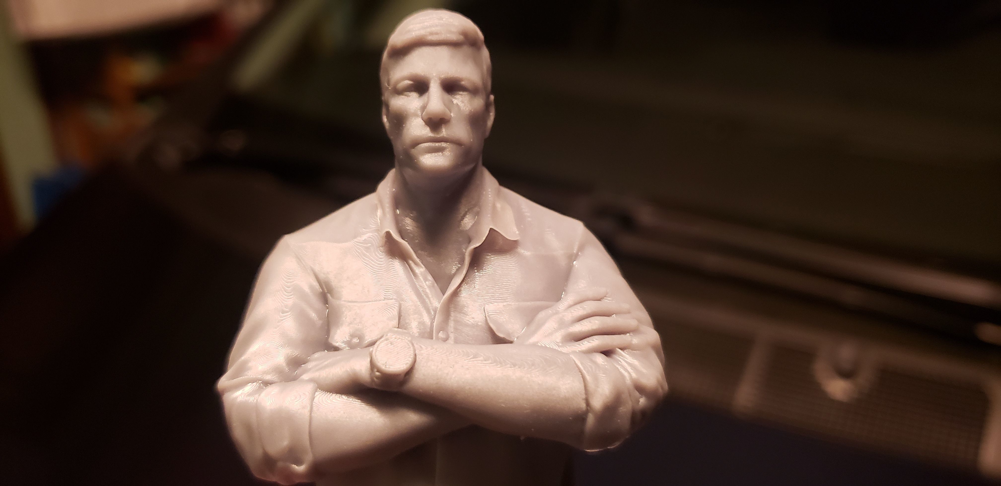 JCVD Statue 3D model_6