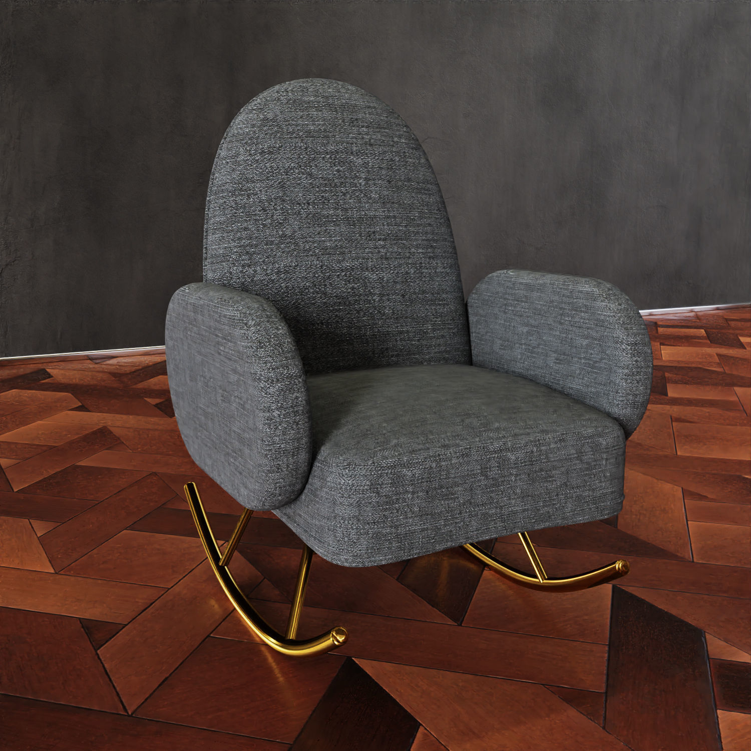 Compass Rocking Chair free 3D model CGTrader