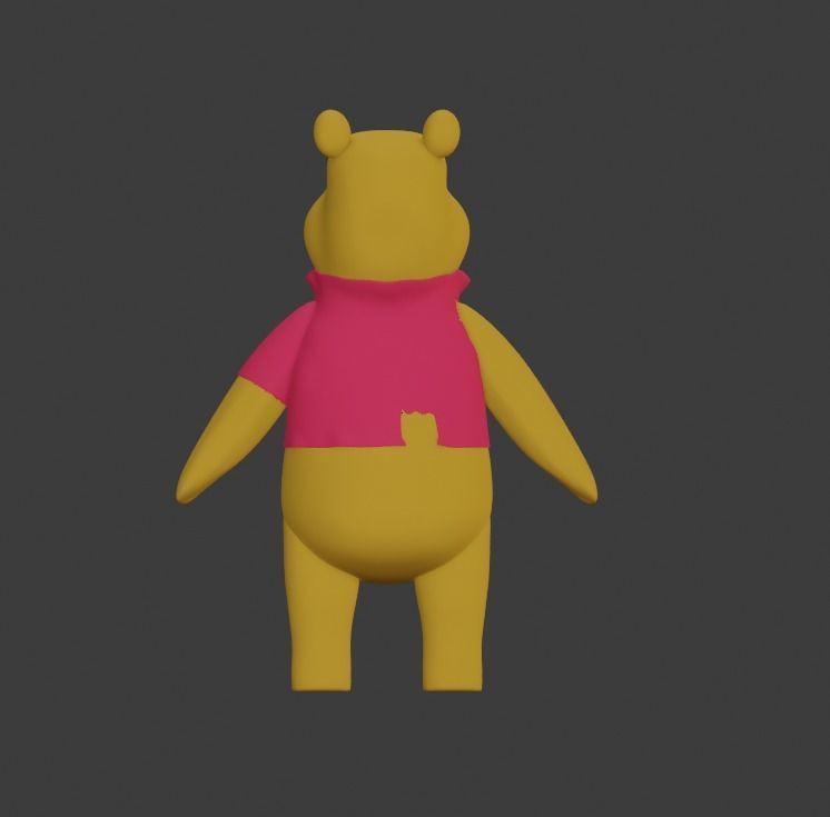 Winnie the Pooh 3D model_4