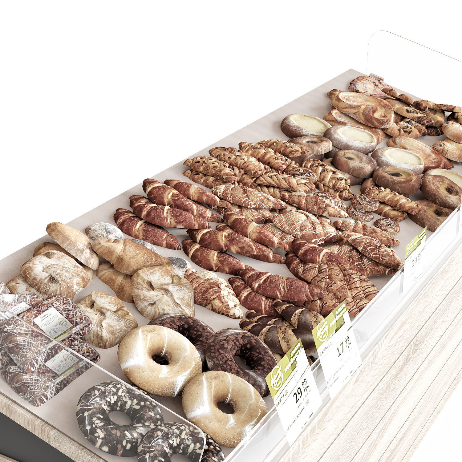 Bakkery market 3D model_1