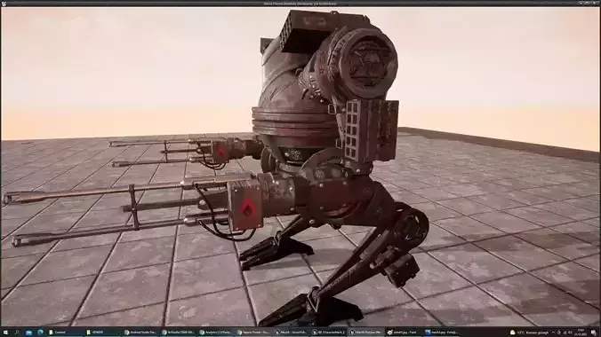 DARKMECH Pack Low-poly 3D model