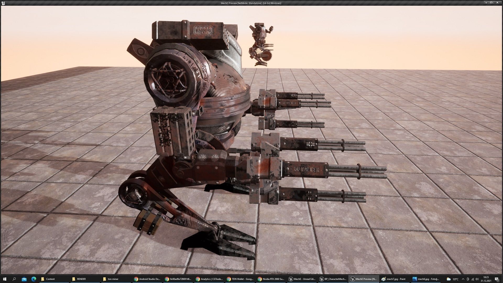DARKMECH Pack Low-poly 3D model_17