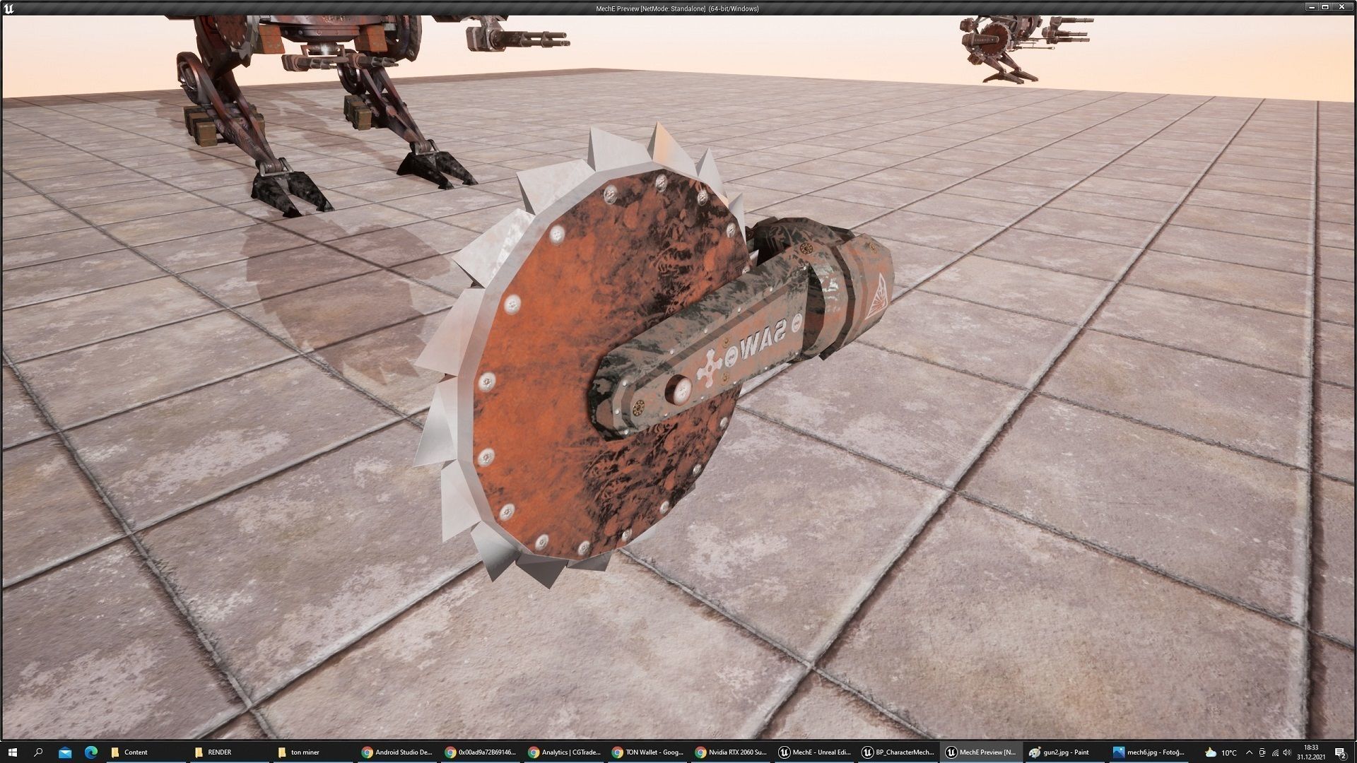DARKMECH Pack Low-poly 3D model_3