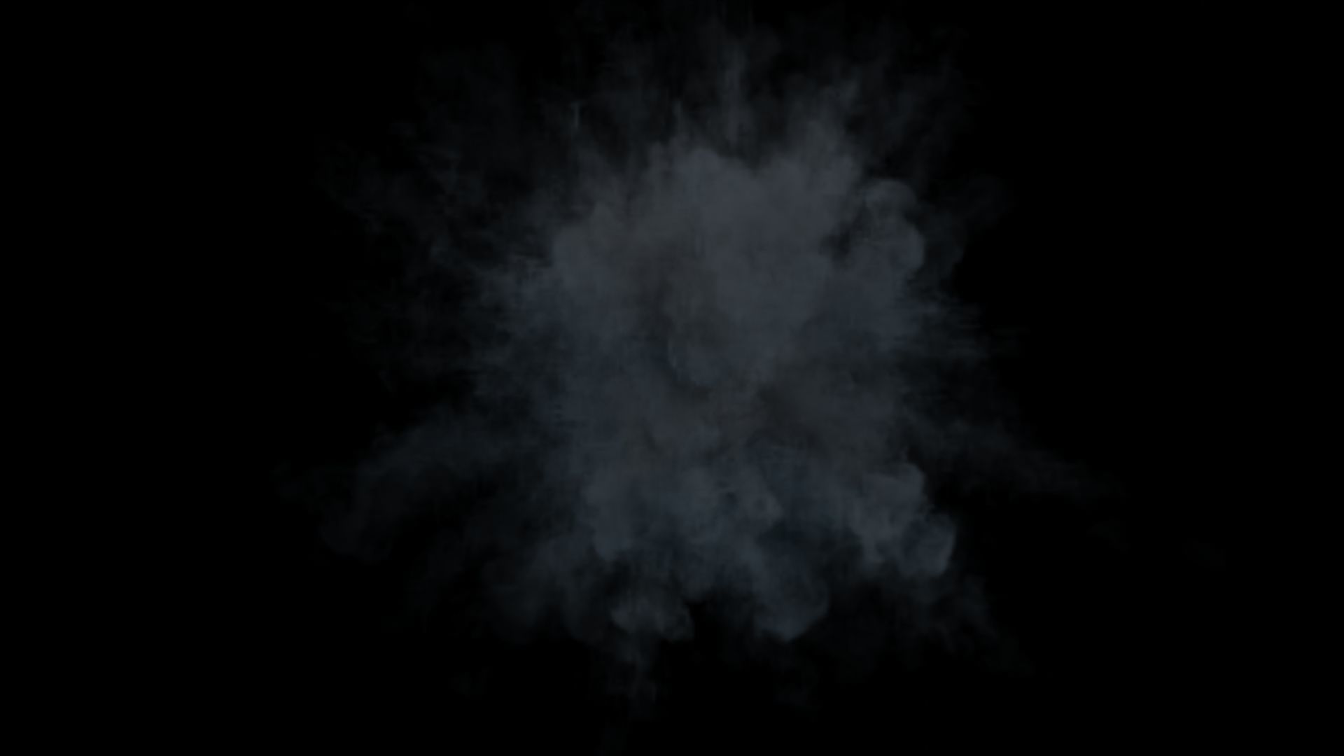 Small Aerial Explosion Simulation Low-poly 3D model_13