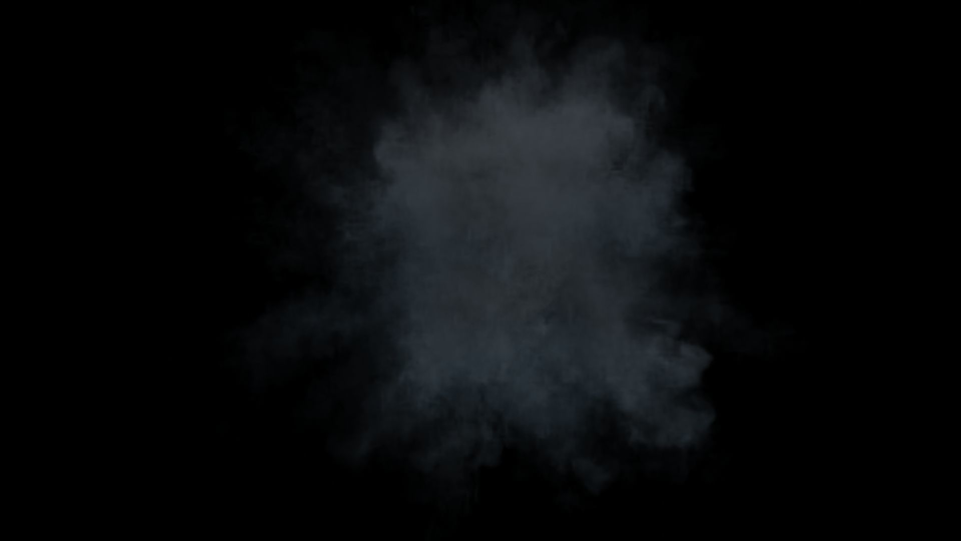 Small Aerial Explosion Simulation Low-poly 3D model_18