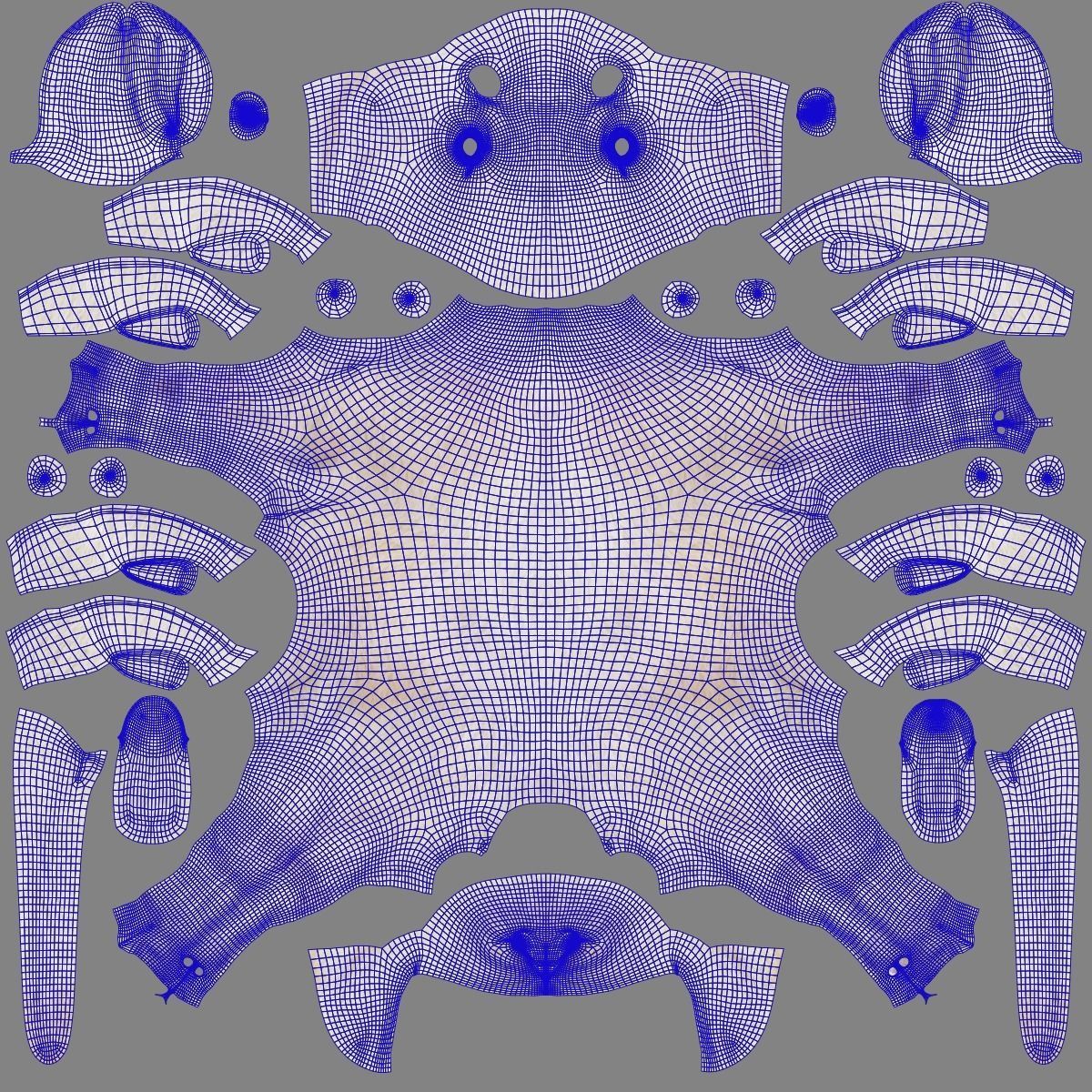 Young Assaf Sheep With 1 Animation  VFX Grace 3D model_17