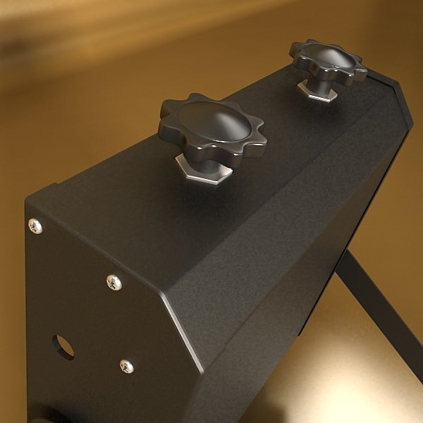 Moving Head LED Stage Light 02 3D model_6