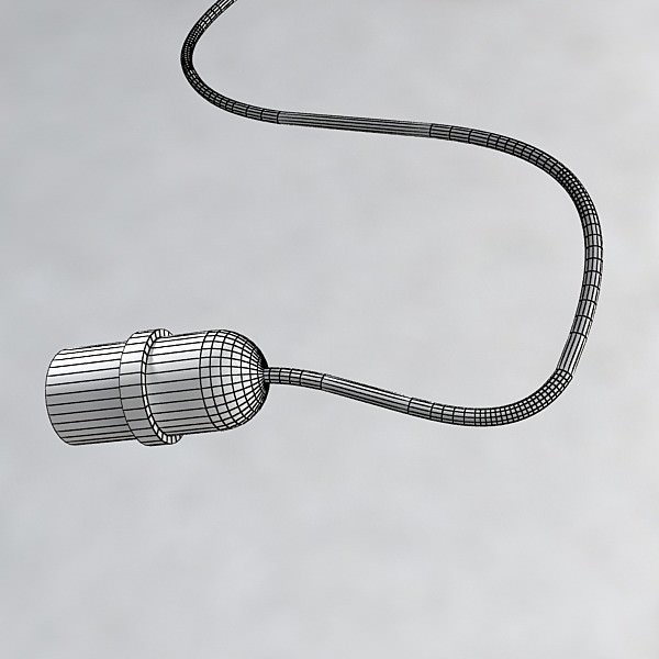 Moving Head LED Stage Light 02 3D model_12