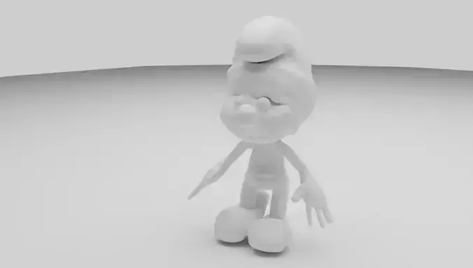 Smurf 3D Character
