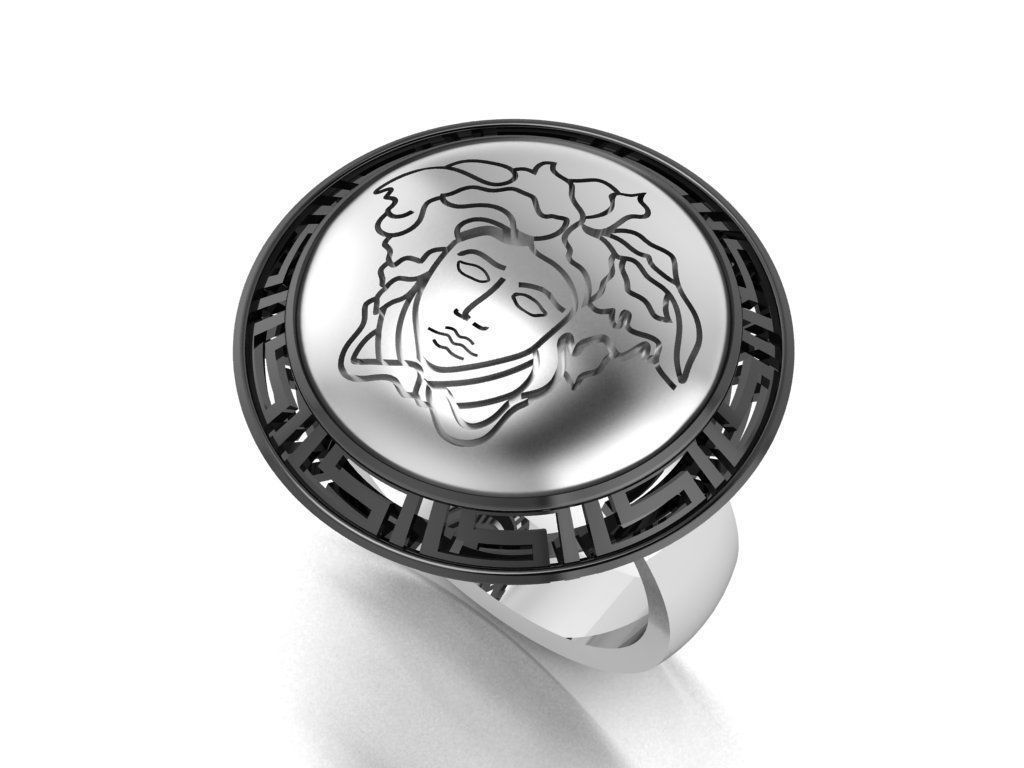 medusa ring 3D print model_27