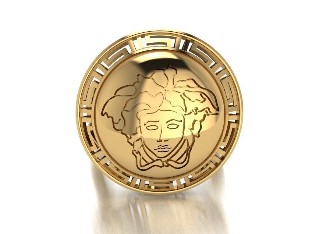 medusa ring 3D print model_15