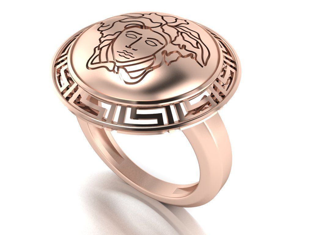 medusa ring 3D print model_13