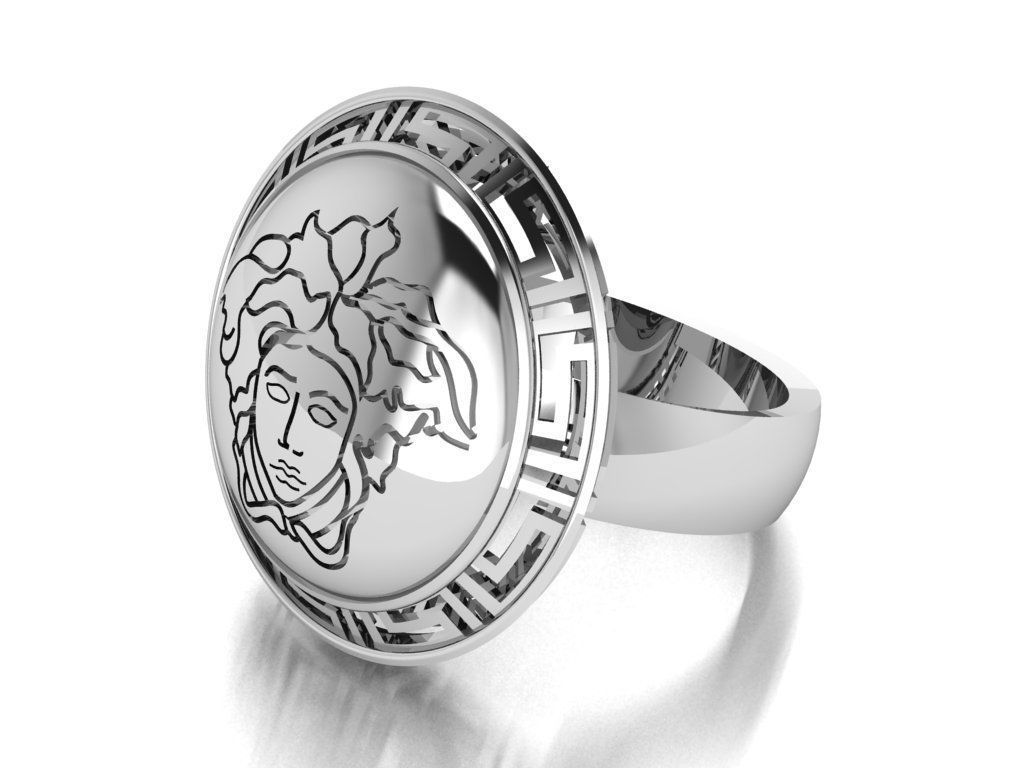 medusa ring 3D print model_25