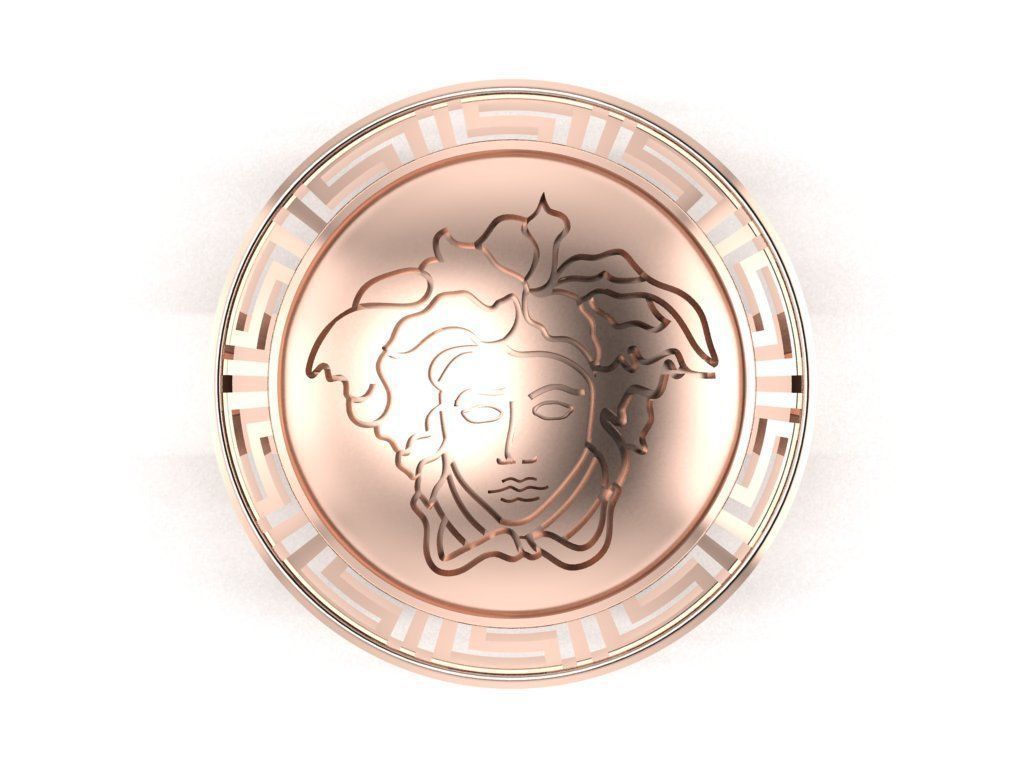 medusa ring 3D print model_5