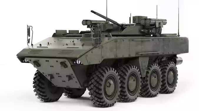 BMP K17 Boomerang 2019 3D model
