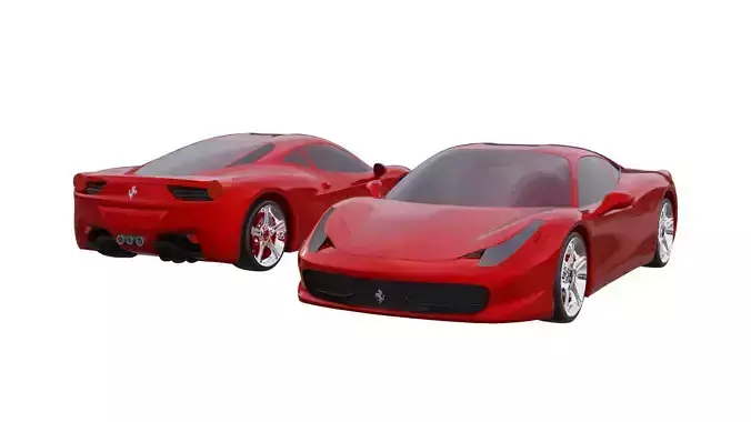 3D Printable Solid Car 3D print model