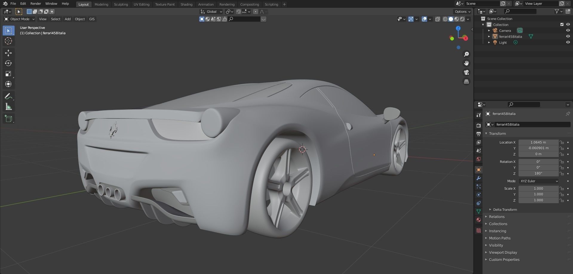 3D Printable Solid Car 3D print model_4
