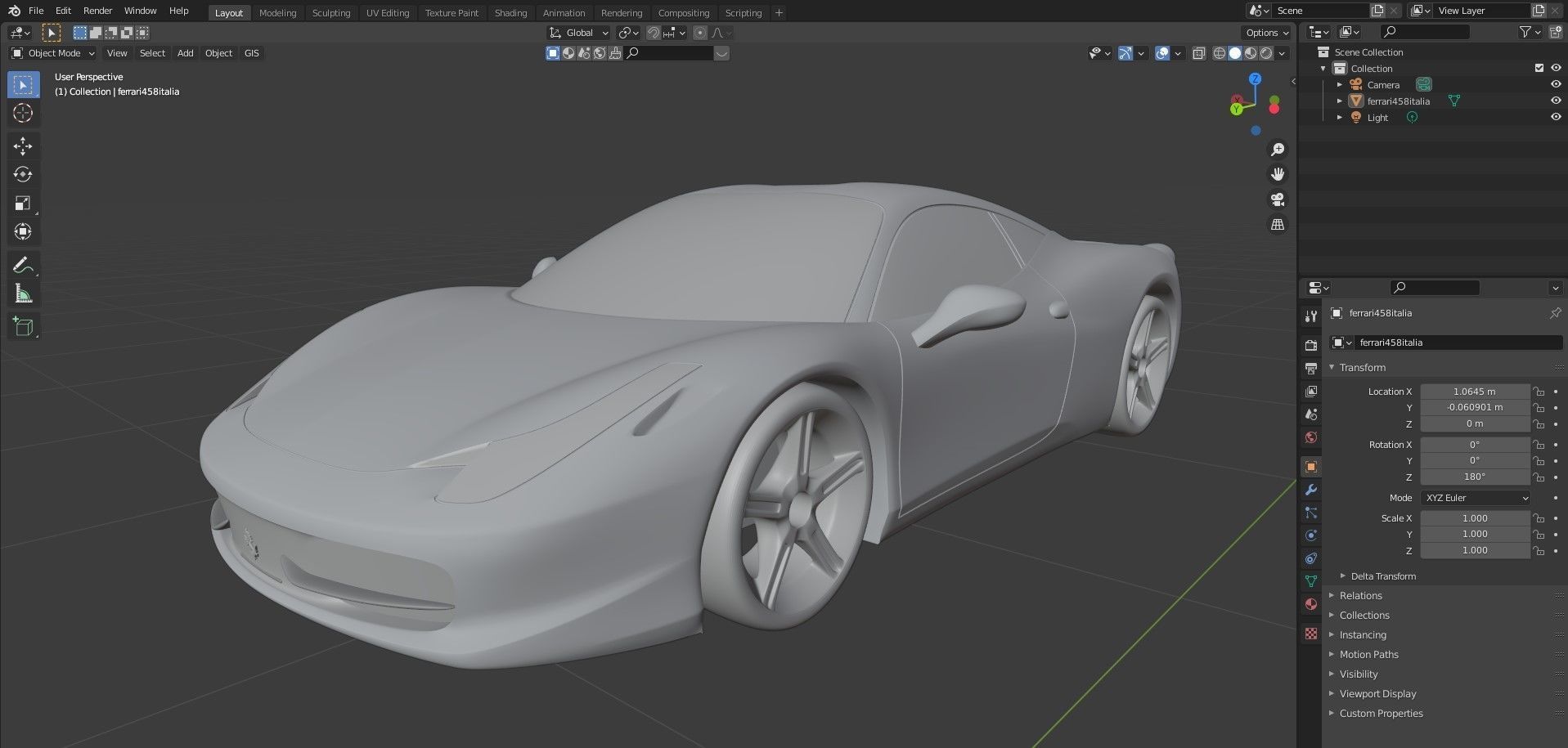 3D Printable Solid Car 3D print model_3