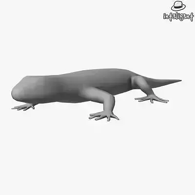 Low Poly Lizard