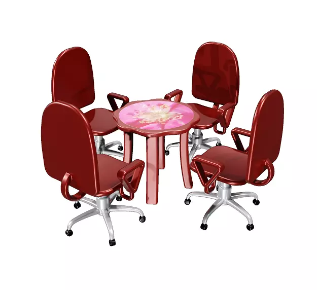 Fabulous Office Meeting 3D model_0