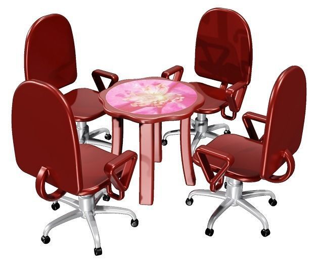 Fabulous Office Meeting 3D model_1