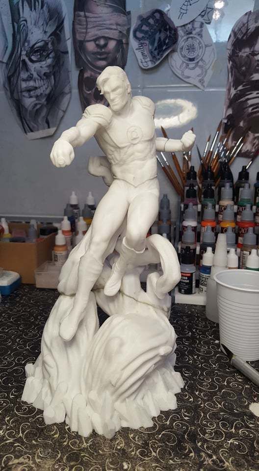 Green Lantern Fan art 3D print model_8