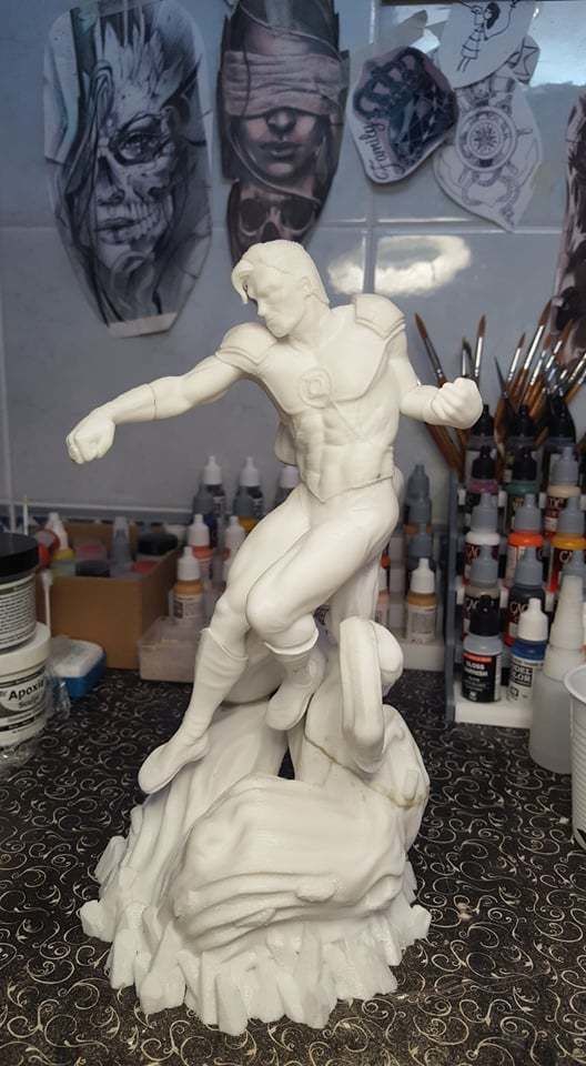 Green Lantern Fan art 3D print model_9