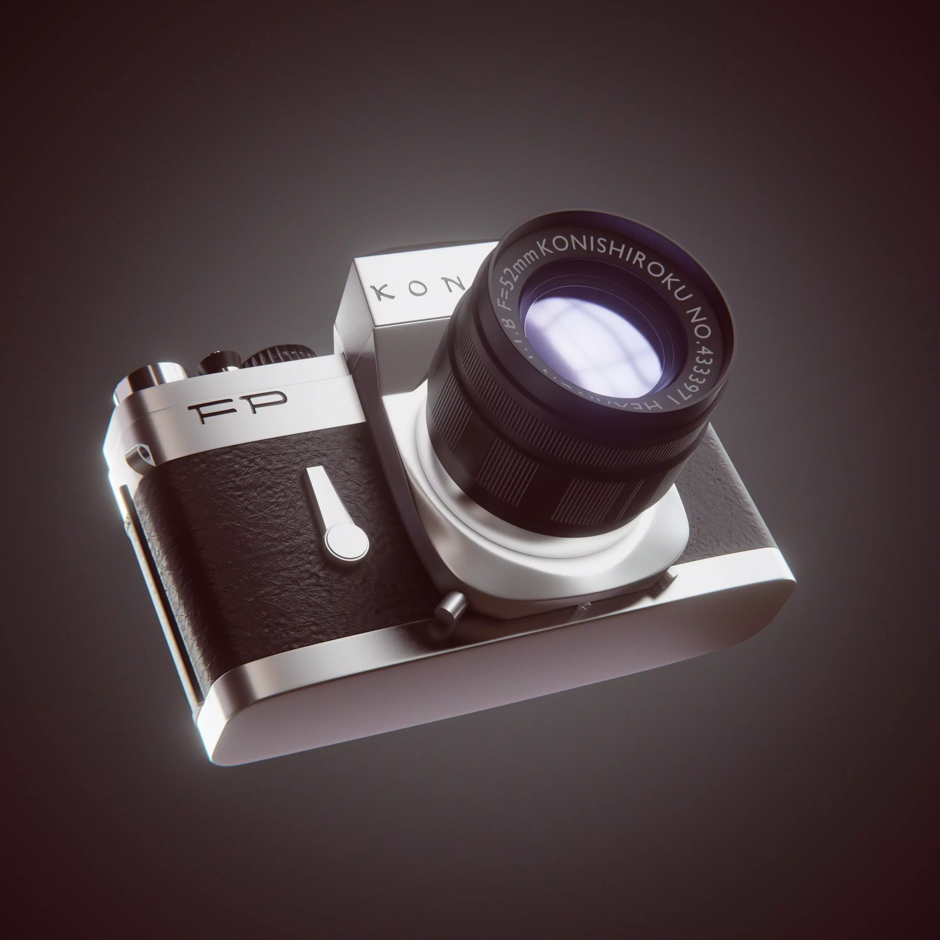 Camera Konica FP 3D model