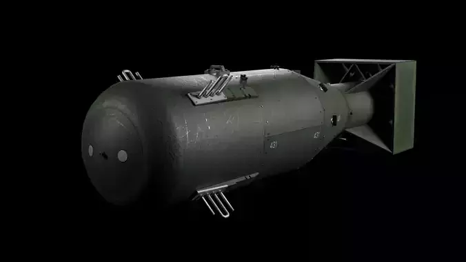 Nuclear bomb 3D model
