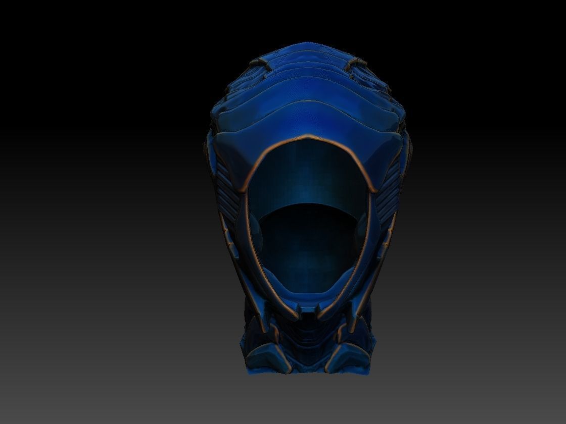 Lost in space Robot head 3D model_2