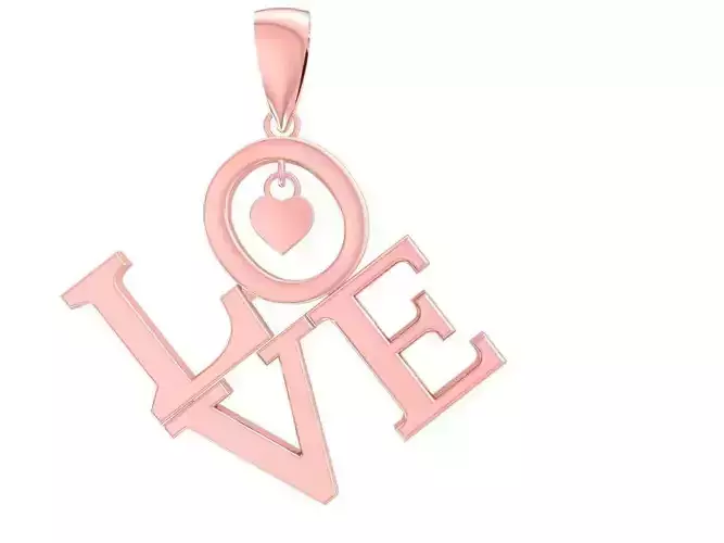 Love Letter Pendant 3060
