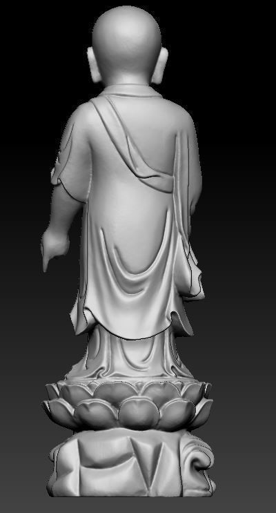 buddha statue 3D print model_3