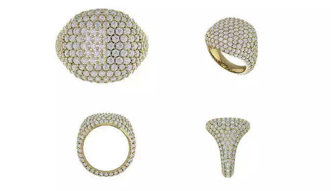 DY pinky ring 3D print model