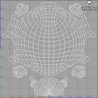 Low Poly Hedgehog Low-poly 3D model_6