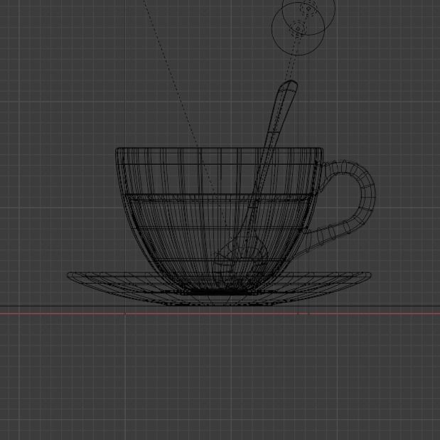 Cup of Coffee 3D model_2