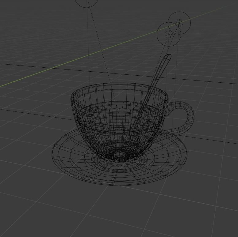 Cup of Coffee 3D model_3