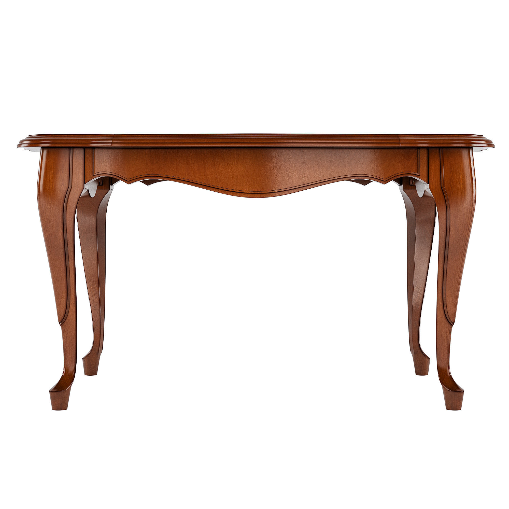 Classic table 3D model_1