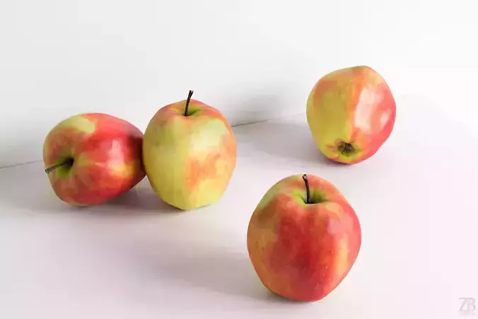 Apple 3D model