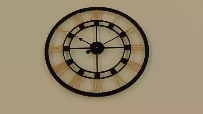Wall Clock 3D model