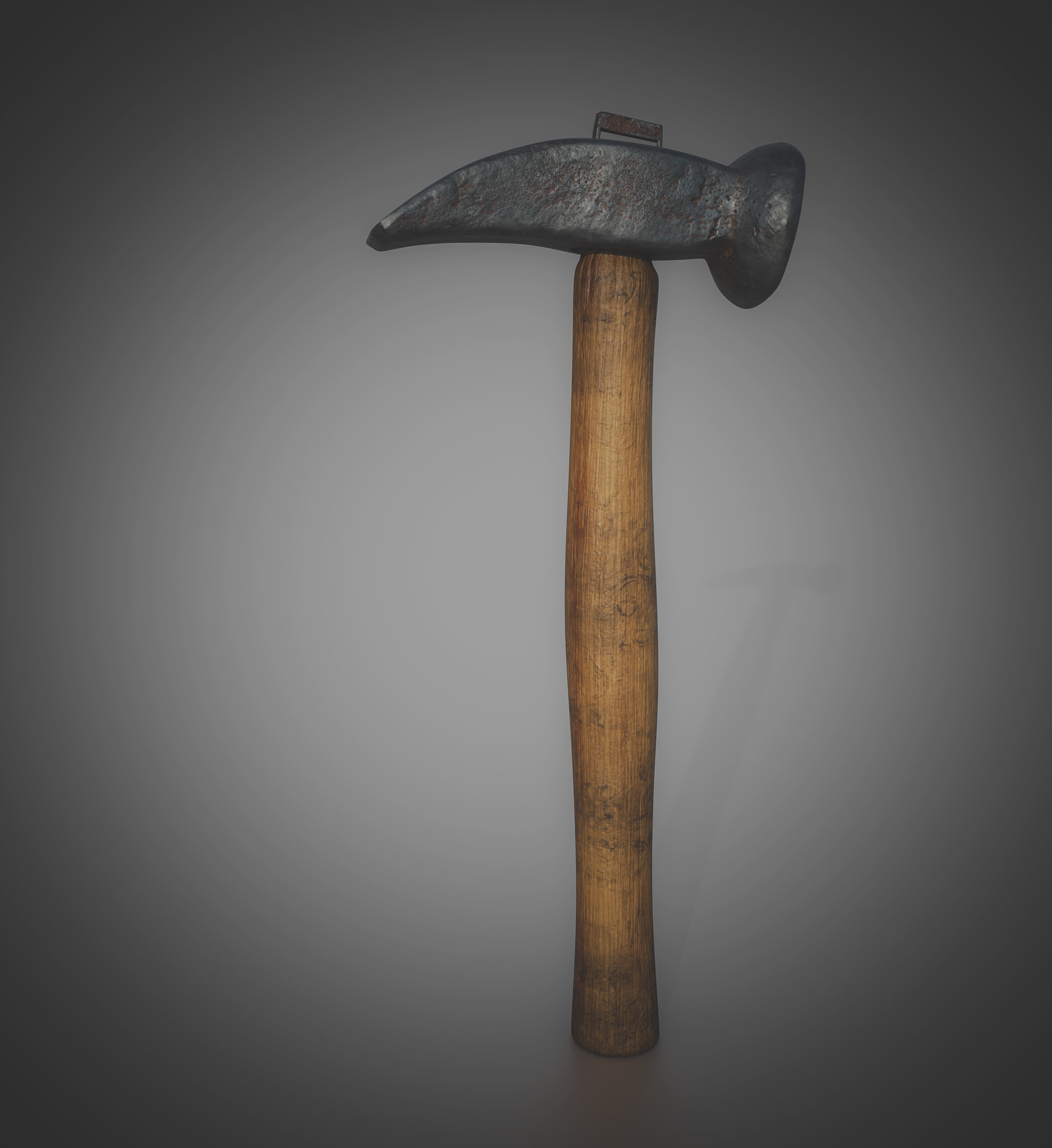 old Hammer Free 3D model_1