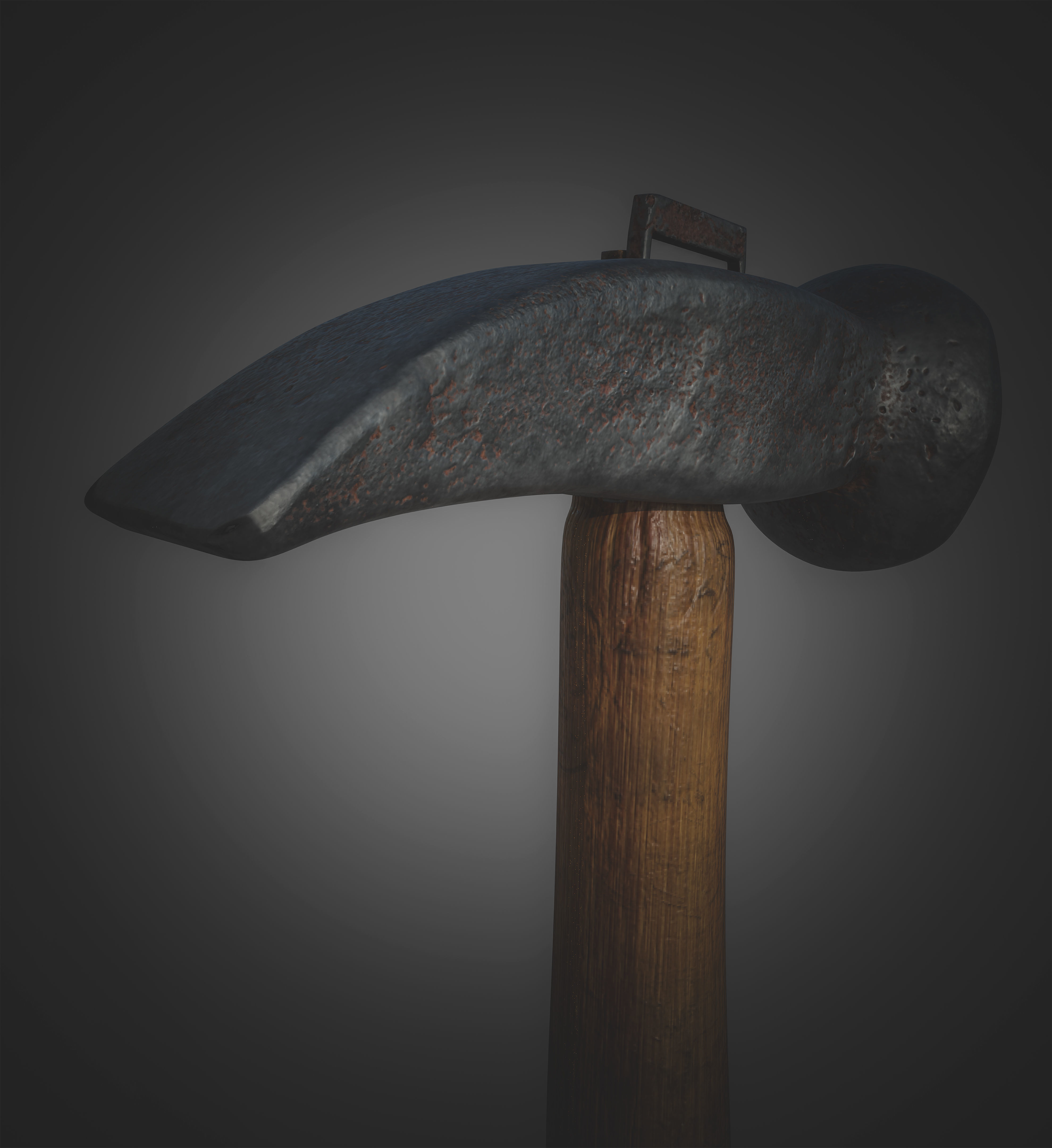 old Hammer Free 3D model_3