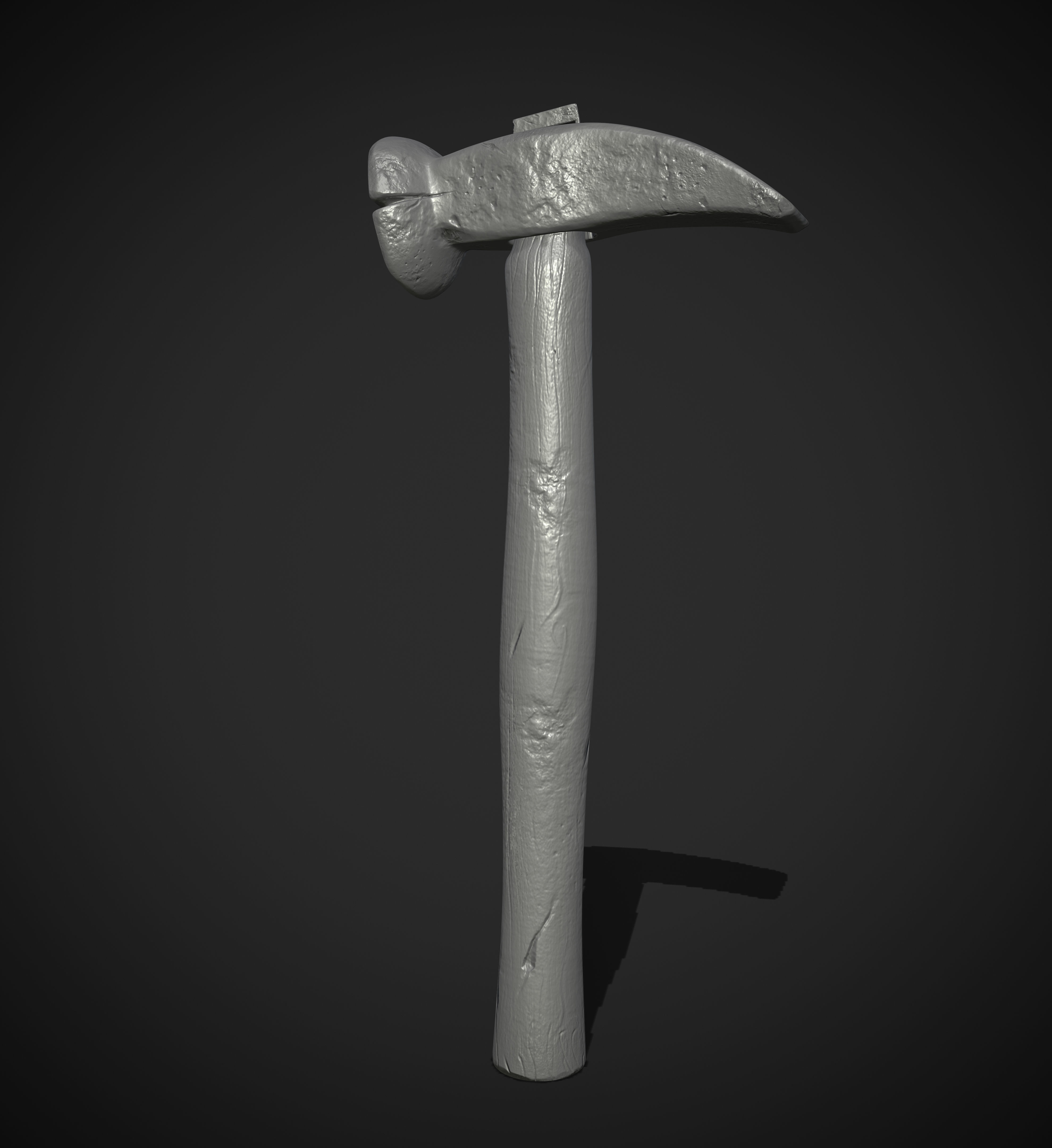 old Hammer Free 3D model_5